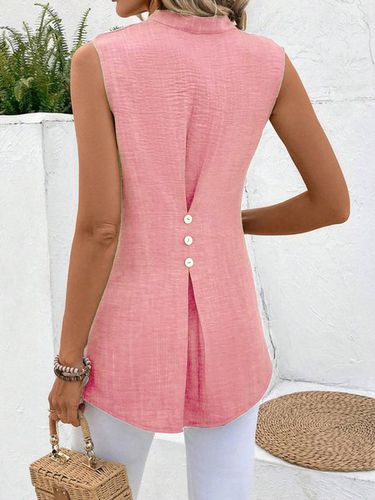 Buttoned Simple Shirt - Just Fashion Now - Modalova