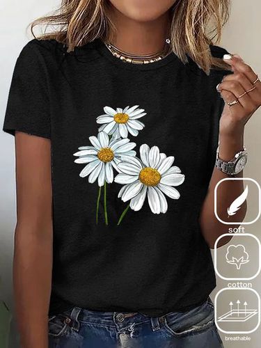 Casual Daisy T-Shirt - Modetalente - Modalova