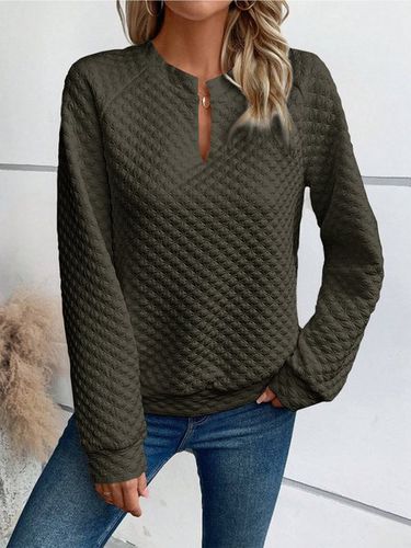 Loose Casual Sweatshirt - Just Fashion Now - Modalova