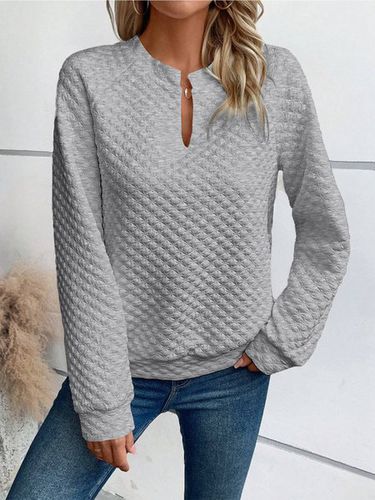 Loose Casual Sweatshirt - Just Fashion Now - Modalova