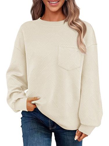 Casual Loose Sweatshirt - Just Fashion Now - Modalova