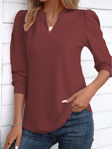 Loose Casual Blouse - Just Fashion Now - Modalova