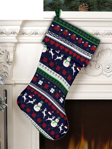 Christmas Print Socks - Just Fashion Now - Modalova