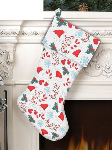 Christmas Print Socks - Just Fashion Now - Modalova