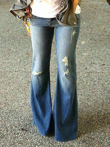 Blue Denim Jeans - Modetalente - Modalova