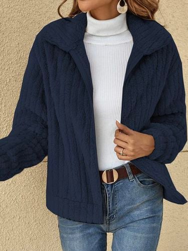 Casual Loose Others Teddy Jacket - Modetalente - Modalova