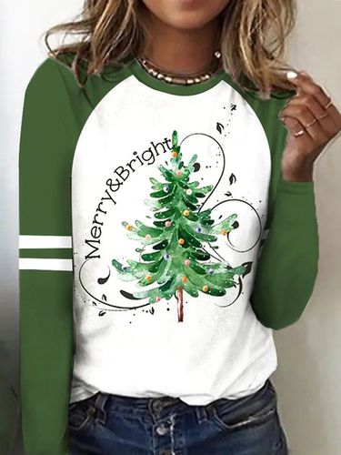 Christmas Casual Regular Fit T-Shirt - Just Fashion Now - Modalova