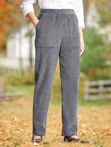 Wide-Wale Corduroy Pull-On Pant - Just Fashion Now - Modalova