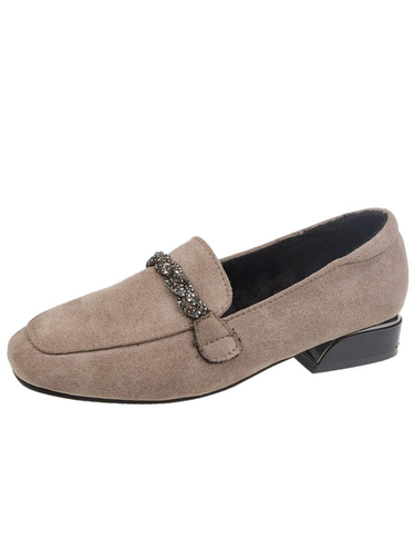 Plain Faux Suede Elegant Women's Shoes - Just Fashion Now - Modalova