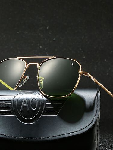 Metal Square Sunglasses Sunglasses Glasses - Newchic - Modalova