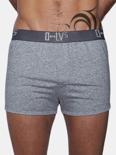 Men Casual Cotton Woven Loungewear Pajamas Bottom Seamless Sleepwear Home Mini Shorts - Newchic - Modalova