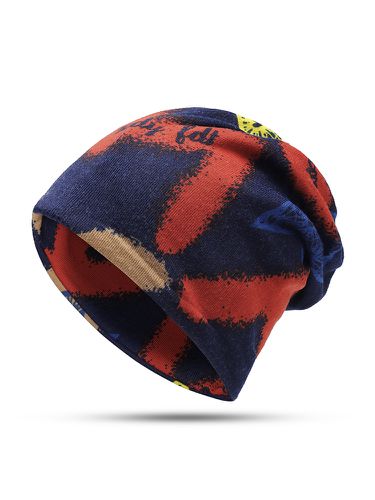 Womens Winter Warm Ethnic Beanie Hat Vintage Good Elastic Turban Scarf Caps - Newchic - Modalova