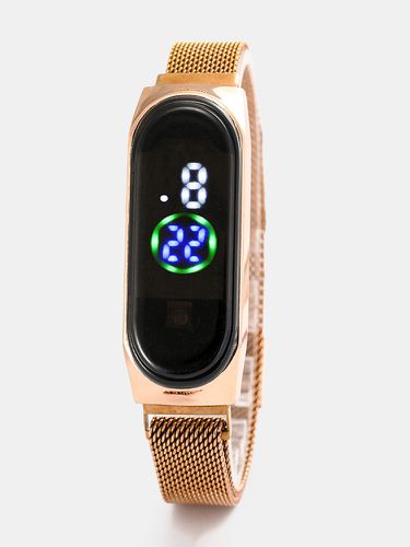 Fashion Simple Men Woman LED Digital Watch Luminous Sensor Waterproof Fitness Electronic Watch - Newchic - Modalova