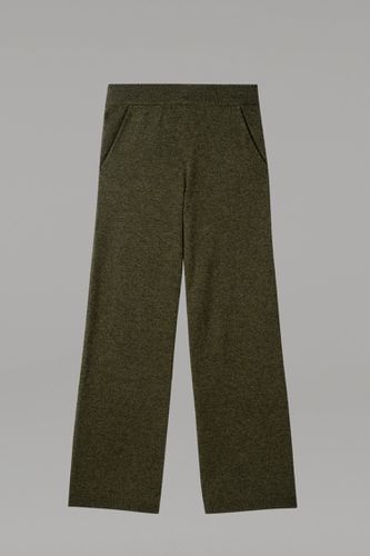 Wide organic cashmere knitted pants - REPEAT cashmere - Modalova