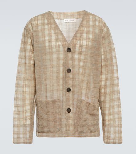 The Cardigan checked cardigan - Our Legacy - Modalova