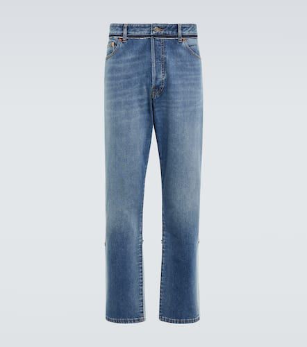 Valentino Straight-fit cotton jeans - Valentino - Modalova
