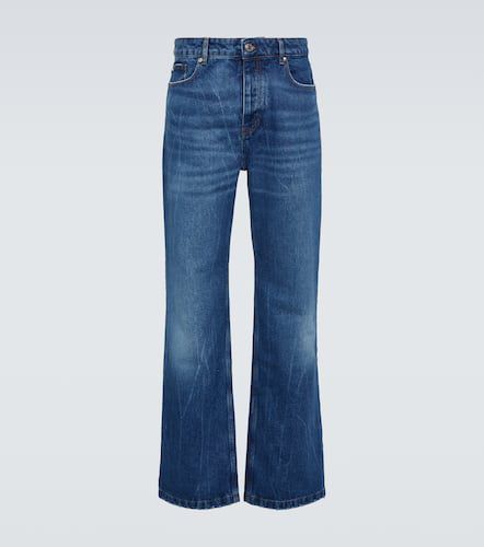 Jeans regular con effetto candeggiato - Ami Paris - Modalova
