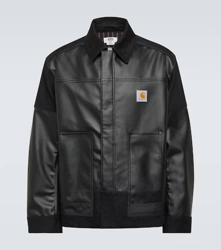 X Carhartt faux leather jacket - Junya Watanabe - Modalova