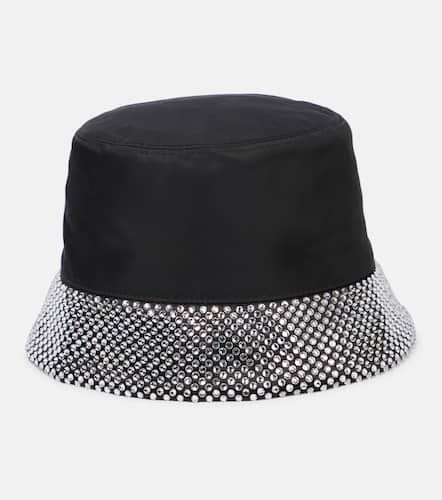 Re-Nylon embellished bucket hat - Prada - Modalova