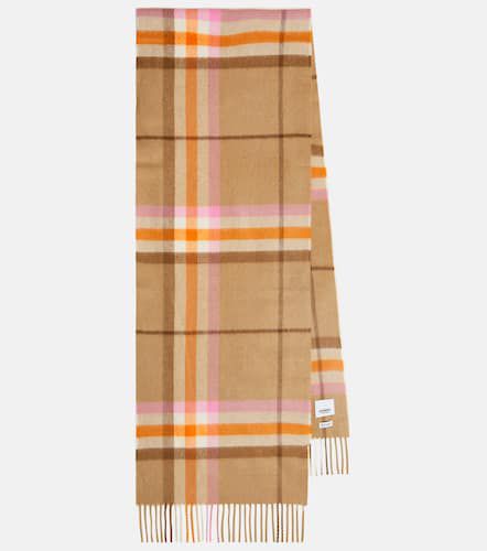 Check cashmere scarf - Burberry - Modalova