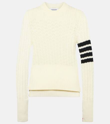 Pullover 4-Bar in lana pointelle - Thom Browne - Modalova