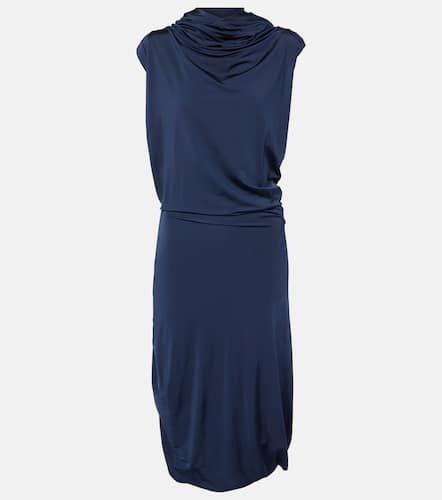 Hooded jersey midi dress - Magda Butrym - Modalova