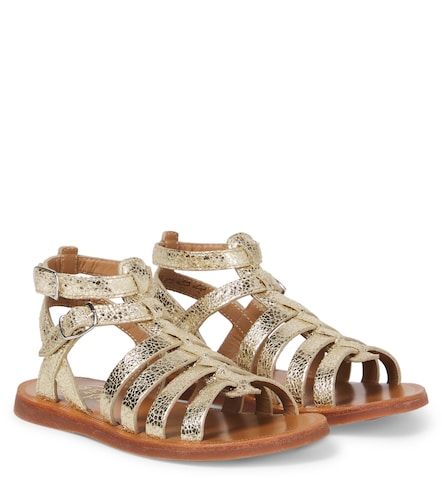 Pom d'Api Metallic leather sandals - Pom d'Api - Modalova