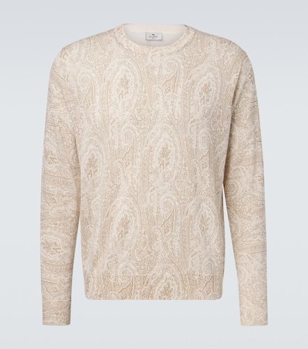 Etro Jersey de algodón y seda - Etro - Modalova
