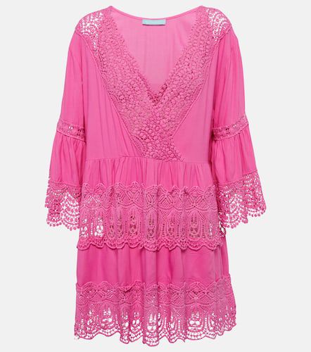 Vanessa embroidered cotton mini dress - Melissa Odabash - Modalova