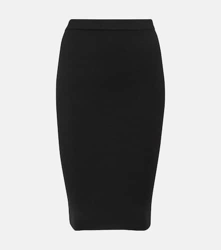 Wool-blend pencil skirt - Saint Laurent - Modalova