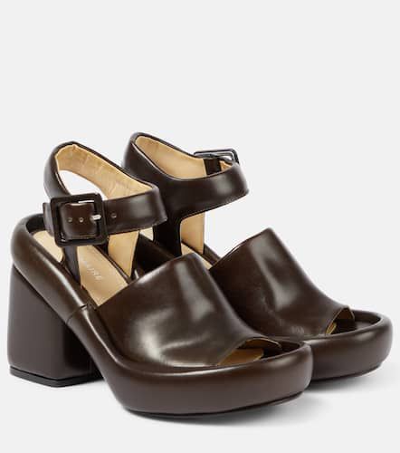 Lemaire Leather platform sandals - Lemaire - Modalova