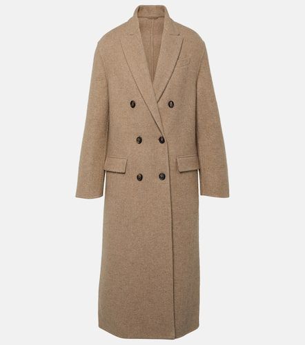 Double-breasted cashmere coat - Brunello Cucinelli - Modalova