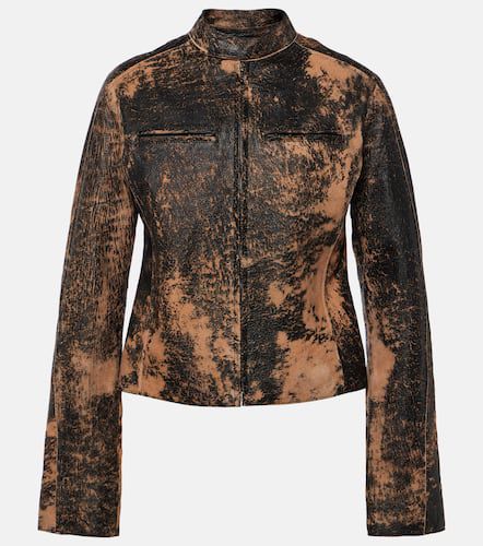 Acne Studios Chaqueta biker de piel - Acne Studios - Modalova