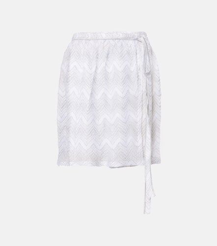 Falda envolvente de lamé en zigzag - Missoni - Modalova