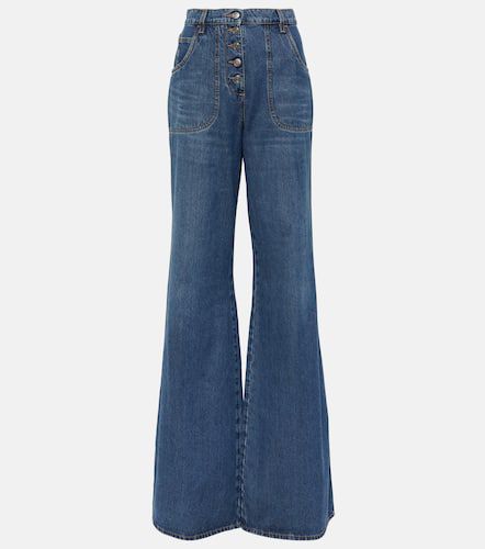 Etro Bestickte Flared Jeans - Etro - Modalova