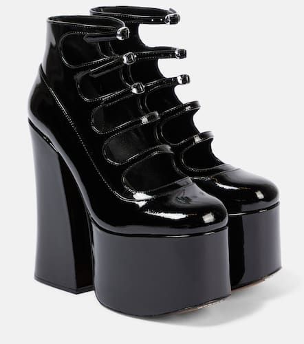 Kiki patent leather platform ankle boots - Marc Jacobs - Modalova