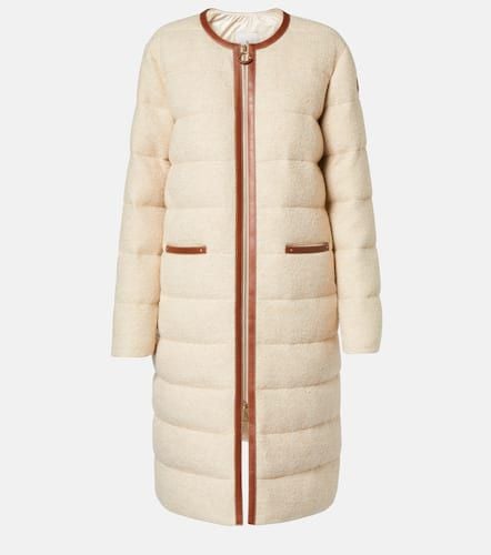 Bellette wool-blend bouclÃ© down coat - Moncler - Modalova