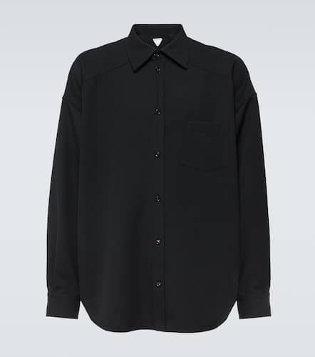 Camicia in twill di lana - Bottega Veneta - Modalova