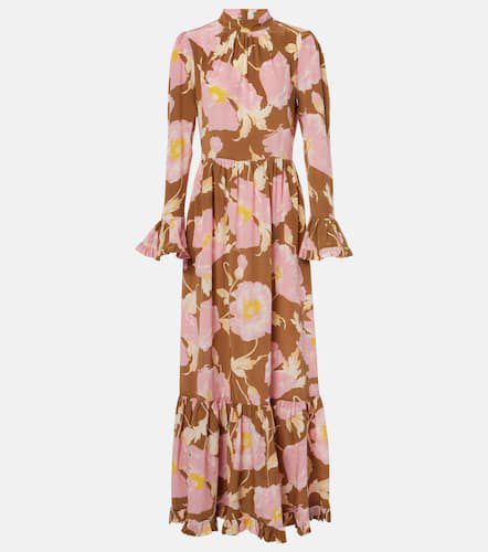 Visconti silk crÃªpe de chine maxi dress - La DoubleJ - Modalova