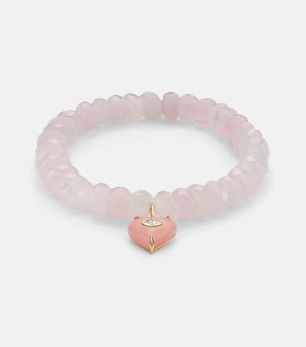 Kt bracelet with opal and diamond - Sydney Evan - Modalova