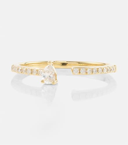 Persée Ring Héra aus 18kt Gelbgold mit Diamanten - Persee - Modalova