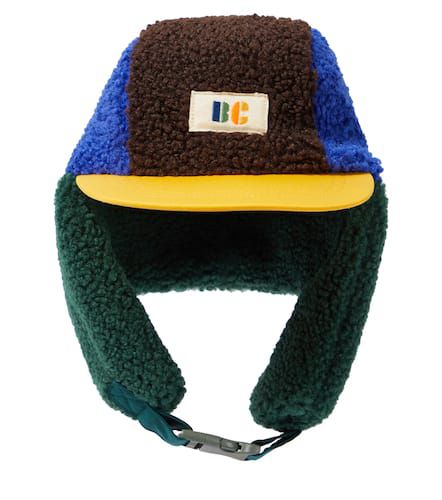Colorblock faux shearling hat - Bobo Choses - Modalova