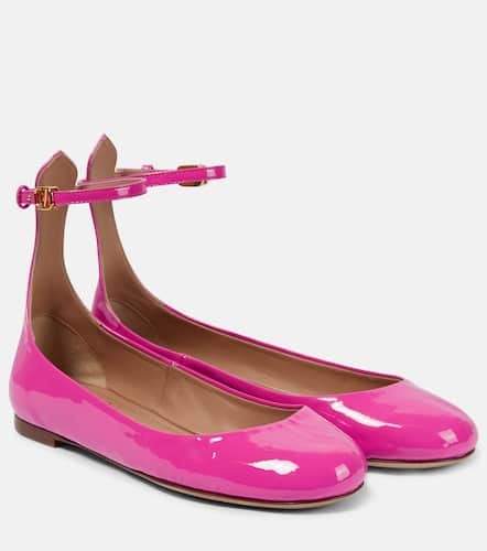 Tan-Go patent leather ballet flats - Valentino Garavani - Modalova