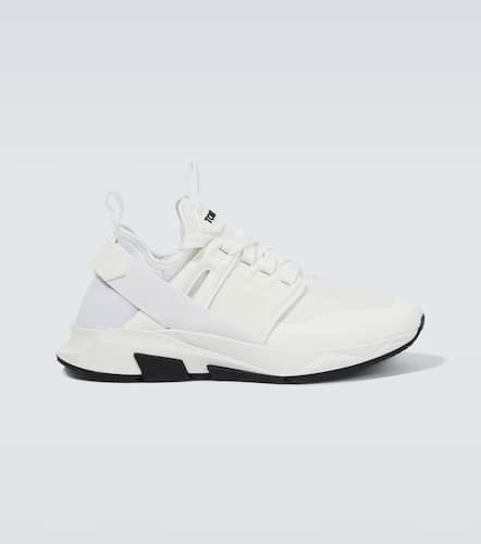Jago suede and mesh sneakers - Tom Ford - Modalova