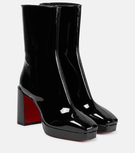 Alleo 90 patent leather ankle boots - Christian Louboutin - Modalova