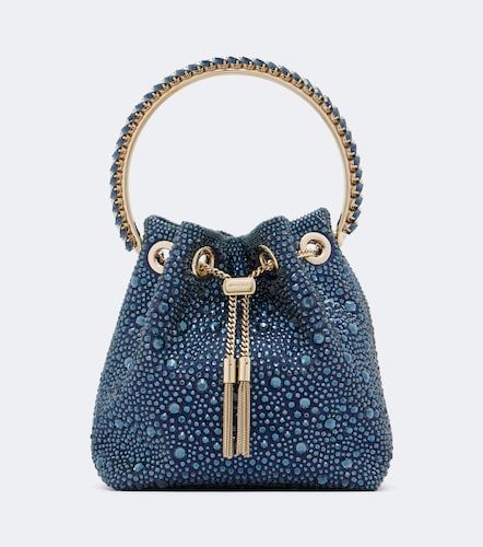 Borsa a secchiello Bon Bon in satin - Jimmy Choo - Modalova
