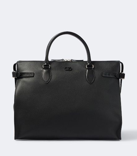 VLogo leather briefcase - Valentino Garavani - Modalova