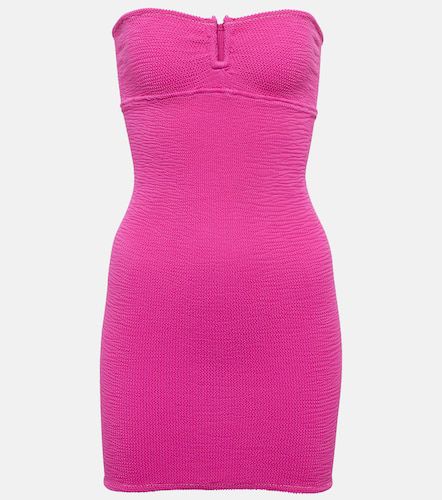 La Sciura textured bandeau minidress - Reina Olga - Modalova