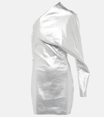 Vestido corto asimétrico revestido - Rick Owens - Modalova