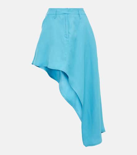 Minifalda asimétrica de sarga - Stella McCartney - Modalova